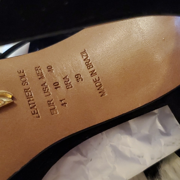 Vicenza Strappy Platform Heels- black - Picture 11 of 12